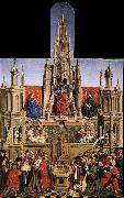 unknow artist The Source of Life and the Triumph of Church over the Synagogue Spain oil painting reproduction